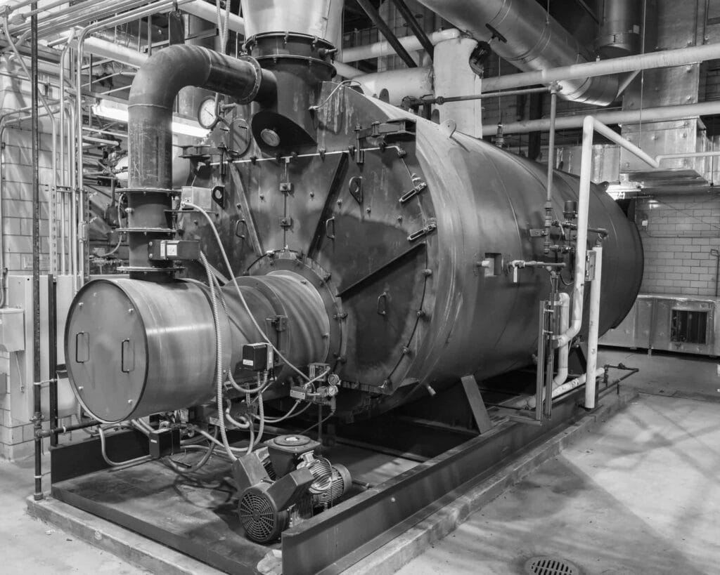 Inspeção de caldeira industrial conforme NR-13