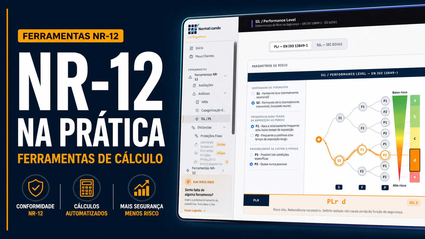 NR-12 na prática — demonstração das ferramentas online